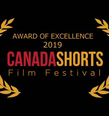 TWO MUMS AND A GIRAFFE wins AWARD of Excellence at Canada Short Film Festival
